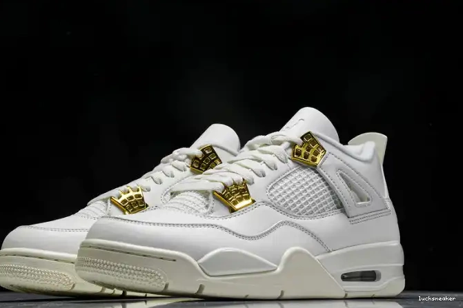 Reps LUCY 4 Retro Jordan Metallic Gold AQ9129-170 0525